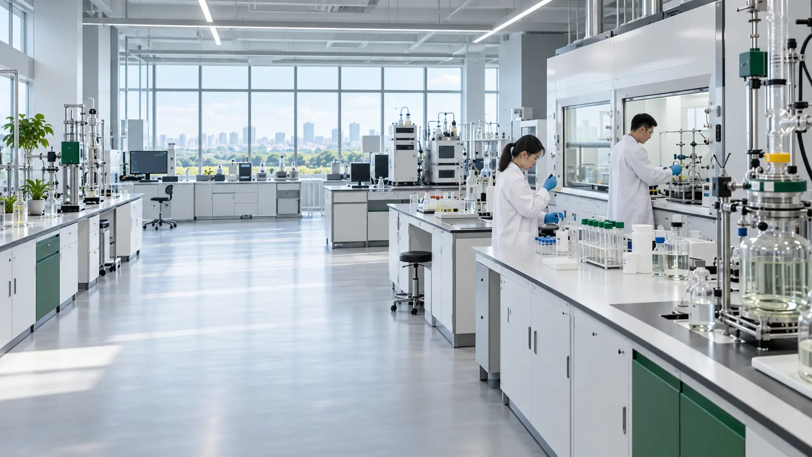 Ar-Ge laboratuvarı genel görünümü